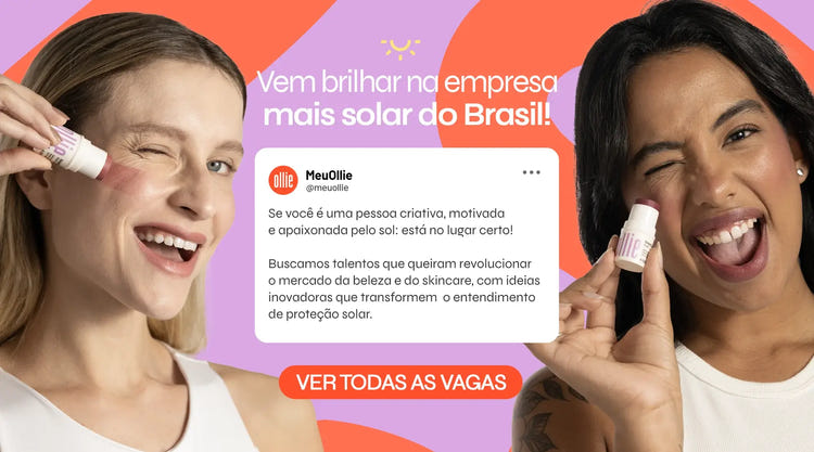 Produtos Ollie para proteção solar - meuollie
