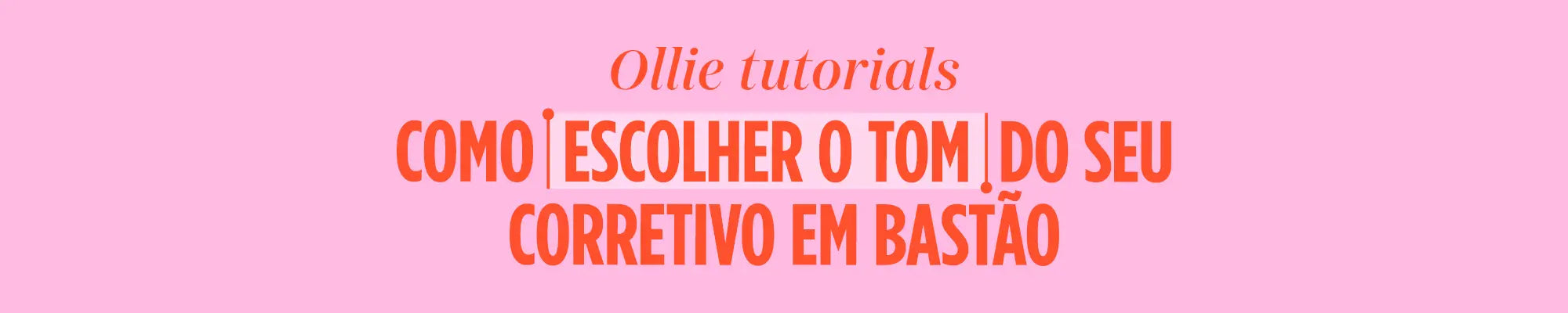 Produtos Ollie para proteção solar - meuollie