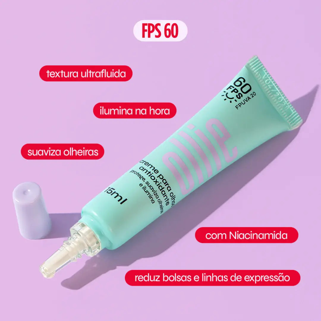 Creme Ultrafluido para Olhos Antioxidante FPS 60